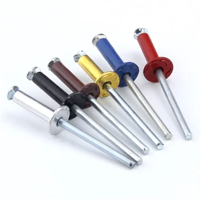 Colored Blind Rivets for Metal Panels Colored Blind Rivets for Metal Panels